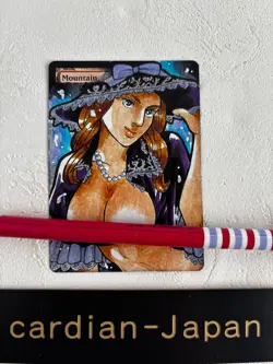 Hand Painted Altered MTG Card,forest,Anime Girl,waifu FromJapan 2026 #s02 - Image 1