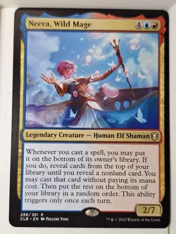 Neera, Wild Mage - Commander: Baldur's Gate - Magic the Gathering MTG Nice! - Image 1