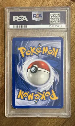 2000 Pokemon Dark Machamp Holo First Edition #10/82 Team Rocket PSA 6 - Image 2