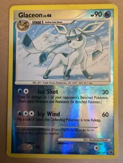 Pokemon TCG Glaceon Lv.46 20/100 Reverse Holo - 2008 DP Majestic Dawn - Image 3