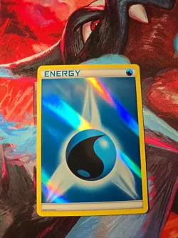 Water Energy Reverse Holo Foil 2013 Pokemon Card NM - Image 1