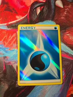 Water Energy Reverse Holo Foil 2013 Pokemon Card NM - Image 2