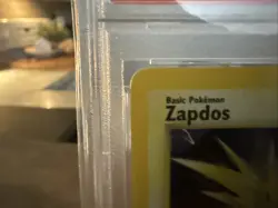 Pokemon TCG Zappos 1st Edition Fossil Holo Rare Card 15/62 Vintage - Image 3