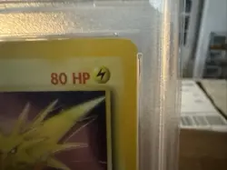 Pokemon TCG Zappos 1st Edition Fossil Holo Rare Card 15/62 Vintage - Image 4