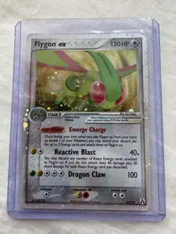 Pokemon TCG Flygon EX Legend Maker Holo Card 87/92 MP Condition - Image 2