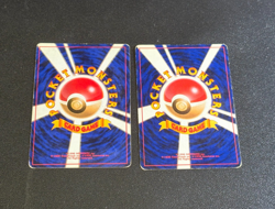 1999 Pokemon TCG Wigglytuff Base Set 2 19/130 Holo Unlimited Holo Rare x2pcs - Image 2