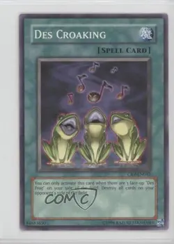 Des Croaking Unlimited YuGiOh Cybernetic Revolution #CRV-EN042 2005 - Image 1