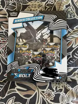 Pokemon TCG: Black Bolt Binder Collection - New & Sealed - Image 1