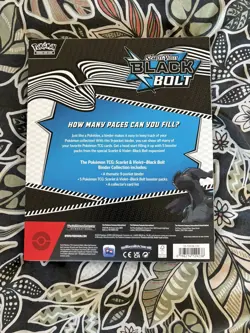 Pokemon TCG: Black Bolt Binder Collection - New & Sealed - Image 2