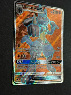 Lucario GX 122/131 Forbidden Light Full Art Ultra Rare Pokemon TCG NM/LP - Image 4