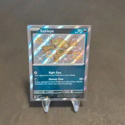 Pokemon TCG Scarlet & Violet Paldean Fates Sableye Baby Shiny 184/091 - Image 1