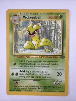 Victreebel 30/64 MP Jungle Unlimited Pokemon Vintage - Image 1