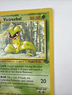 Victreebel 30/64 MP Jungle Unlimited Pokemon Vintage - Image 5