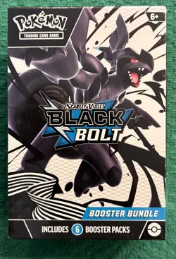 Pokemon TCG Black Bolt Booster Bundle - Scarlet & Violet - Factory Sealed ⚡ - Image 1