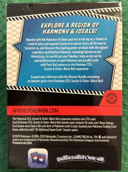 Pokemon TCG Black Bolt Booster Bundle - Scarlet & Violet - Factory Sealed ⚡ - Image 2