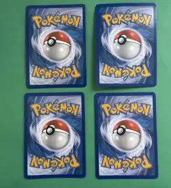 2008 Pokemon Pop Series 8 Lot Of 4 Heatran, Happiny, Luxray, Croagunk EXMT-NRMT - Image 2