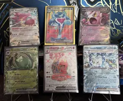 Pokemon Twilight Masquerade Double and Ultra Rare Card Lot 6 cards - Image 1