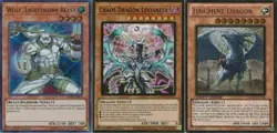 Yugioh Chaos Lightsworn Budget Deck - Levianeer - Judgment Dragon CED 55 Cards - Image 1