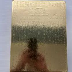 Yu-Gi-Oh! TCG Master Collection Volume 1 Gold Empty Display Binder Case - Image 1