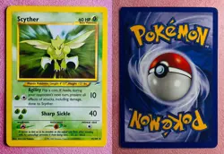 Scyther 55/105 | Neo Destiny | 2002 WOTC Vintage Pokemon TCG Card | MP - Image 3