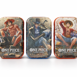 One Piece Card Game [3x] Tin Pack Set Vol.2 [TS-02] English NEU & OVP - Image 1