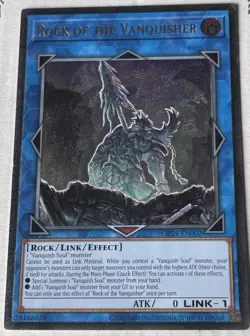 YUGIOH OP24-EN002 Rock of the Vanquisher Ultimate Rare - Image 1