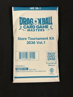 Dragon Ball Super Masters Card Game Store Tournament Kit 2026 Vol 1 Sealed - Image 1