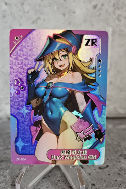 Dark Magician Girl Goddess Story Trading Card Waifu Field Center Senpai ZR-004 - Image 1