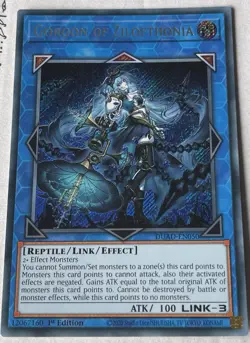 YUGIOH Gorgon of Zilofthonia DUAD-EN050 Secret Rare 1st Edition - Image 1