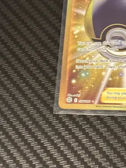 Pokemon TCG Ultra Ball 186/172 SWSH Brilliant Stars Secret Rare Gold Card - Image 4