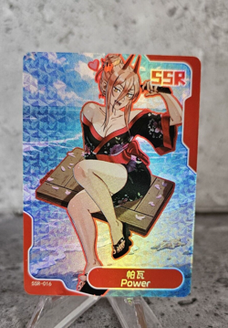 Power Goddess Story Trading Card Waifu Field Center holographic Senpai SSR - Image 1