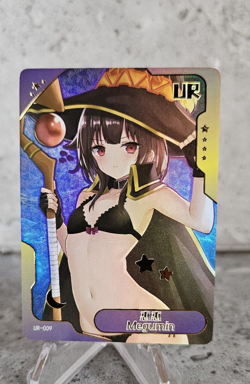Megumin Goddess Story Trading Card Waifu Field Center holographic Senpai UR-009 - Image 1