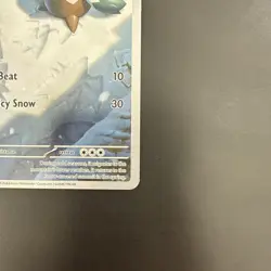 Pokemon TCG Snover Mega Evolution 140/132 Illustration Rare Card - Image 5