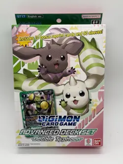 Digimon CCG TCG Card Game Advanced Deck Set - Double Typhoon - New Sealed - Image 1