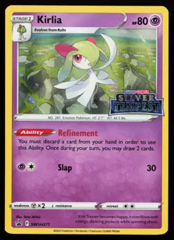 Kirlia SWSH271 Promo SWSH: Sword & Shield Stamped Pokemon Card - Image 1