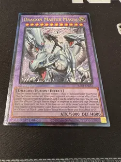 Yugioh! TCG - Dragon Master Magia - Prismatic Ultimate Rare - RA04-EN055 - Image 4