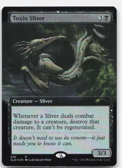 Toxin Sliver (Extended Art) *Foil* SLD 635 NM-LP - Image 1
