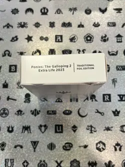 MTG Secret Lair Ponies: The Galloping 2 | Extra Life 2023 FOIL SEALED NEW - Image 2