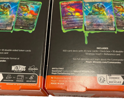 Lot of 2 MTG TMNT Turtle Power Commander Decks, New, Factory Sealed - Image 5