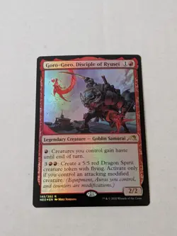 Goro-Goro, Disciple of Ryusei Kamigawa: Neon Dynasty Foil - Image 1