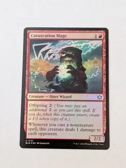 Coruscation Mage Bloomburrow Foil - Image 1