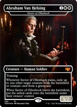 X 1 Abraham Van Helsing NM-M VOW 330 MTG Magic The Gathering - Image 1