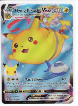 Pokemon TCG - Celebrations - Flying Pikachu VMAX - 007/025 - Ultra Rare - Image 1