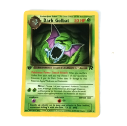 Team Rocket First Edition Dark Golbat Vintage Pokemon Card NH NM Condition - Image 1