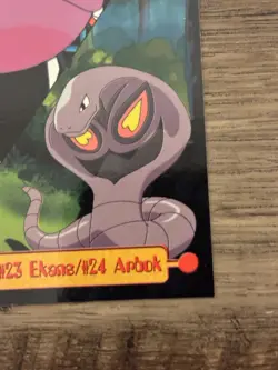 Pokemon Card - Ekans/Arbok TV12 - TV Animation Edition - Topps Series 1 - Image 4