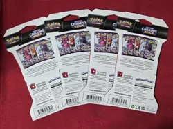 Pokemon Sword & Shield Chilling Reign Zapados Sleeved Booster 4-Pack New - Image 2
