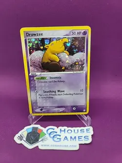 Pokemon Drowzee Team Rocket Returns Reverse Stamped Holo NM 54/109 *CCGHouse* RC - Image 1