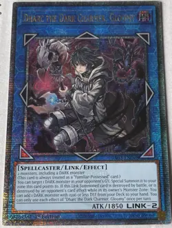 YUGIOH RA03-EN048 Dharc the Dark Charmer Gloomy Quarter Century Rare 1st Edition - Image 1