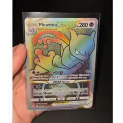 Mewtwo VSTAR 079/078 Pokemon GO Secret Rare Full Art Holo 280 HP English - Image 1