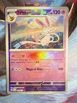 Pokemon TCG Sylveon (Poke Ball Pattern) 040/131 Sv: Prismatic Evolutions Holo - Image 1